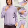 Womens Reversible Rain Jacket Lightweight Waterproof Windbre...