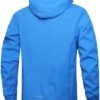 Boys Girls Lightweight Raincoat Waterproof Hooded Rain Jacke...