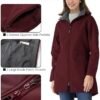 Outdoor Ventures Women's Softshell Jacket with Removable Hoo...