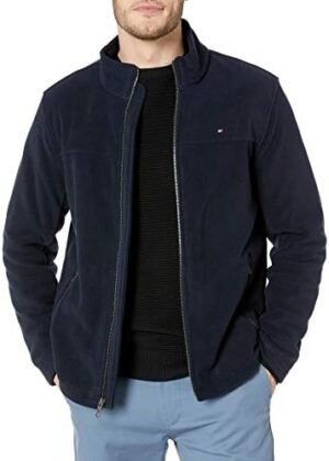Tommy Hilfiger Men's Classic Zip Front Polar Fleece Jacket Tommy Hilfiger Men's Classic Zip Front Polar Fleece Jacket