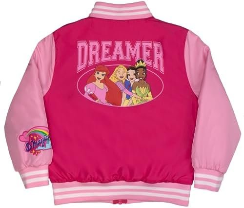 Disney Princesses Girls Bomber Jackets, Minnie Mouse, Lilo a...