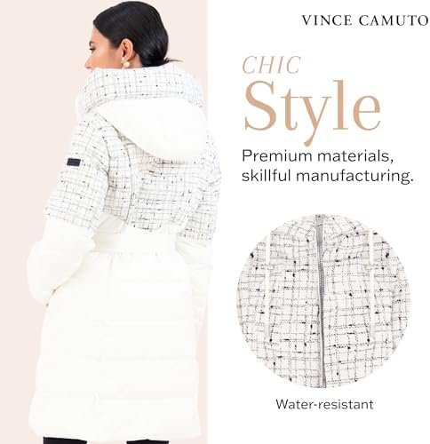 Vince Camuto Winter Coats Women, Long Puffer Coat, Womens Wi...