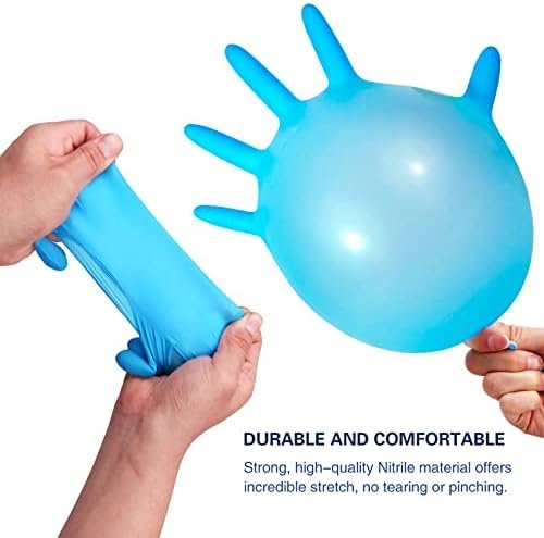Wostar Nitrile Disposable Gloves Powder & Latex Free 4mil To...