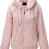 Bellivera Women's Faux Fur Coat Shearling Fluffy Fuzzy Shagg...
