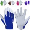 Work Gloves Gardening Breathable Rigger Palm Gardening Glove...