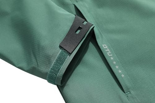 Women's Waterproof Raincoat Lightweight Rain Jacket Detachab...