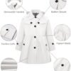 Betusline Girl's Rain Jackets Lightweight Waterproof Hooded ...