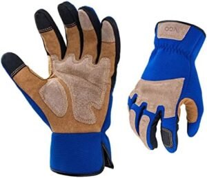 Vgo... 1-Pair Gardening Gloves Men, Safety Work Gloves, Punc... Vgo... 1-Pair Gardening Gloves Men, Safety Work Gloves, Punc...
