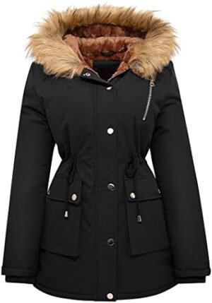 Garemcy Womens Winter Water-reprllent Coat Thicken Puffer Ja... Garemcy Womens Winter Water-reprllent Coat Thicken Puffer Ja...