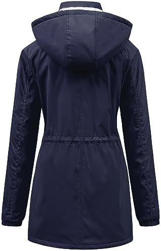 Chrisuno Women's Mid-Length Parka Winter Outerwear Jacket So...