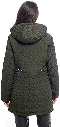 S P Y M Womens Diamond Quilted Jacket Lightweight Padding Co...