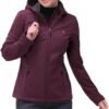 33,000ft Women's Softshell Jacket with Hood Waterproof Light...