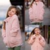Arshiner Girls Full Zip Fleece Jacket Sherpa Outwear Coat Fa...