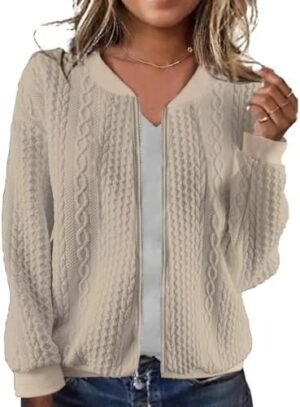 Zip Up Sweatshirts for Women Casual Outfits Cardigan Outerwe... Zip Up Sweatshirts for Women Casual Outfits Cardigan Outerwe...