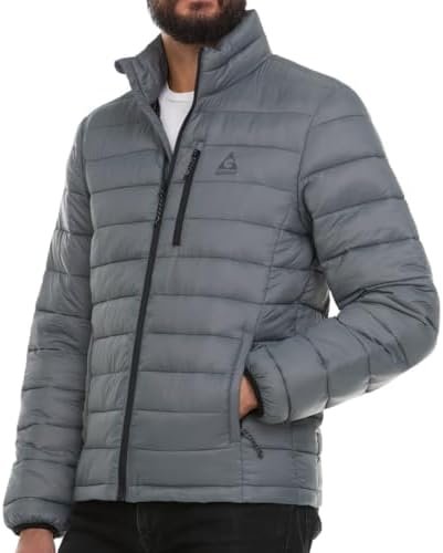 Gerry Packable Puffer Jacket Men, Warm Lightweight Winter Ja...