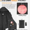 33,000ft Women's Hooded Packable Puffer Jacket Lightweight W...