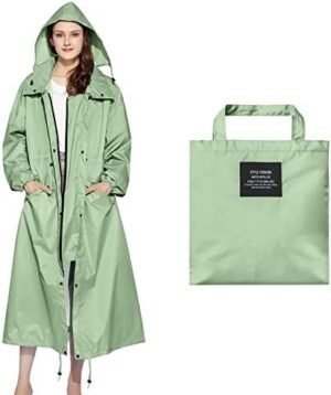 Womens Long Raincoats Waterproof Rain Jacket Lightweight Bre... Womens Long Raincoats Waterproof Rain Jacket Lightweight Bre...