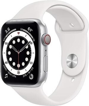 Apple Watch Series 6 (GPS + Cellular, 40mm) - Silver Apple Watch Series 6 (GPS + Cellular, 40mm) - Silver Aluminu...