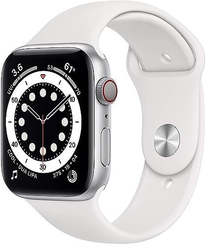 Apple Watch Series 6 (GPS + Cellular, 40mm) - Silver Aluminu...