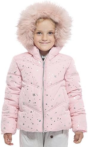 Rokka&Rolla Girls' Heavyweight Puffer Jacket Quilted Winter ...