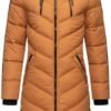 Women's Winter Coat | Quilted, Long Jacket with Cozy Hood | ...