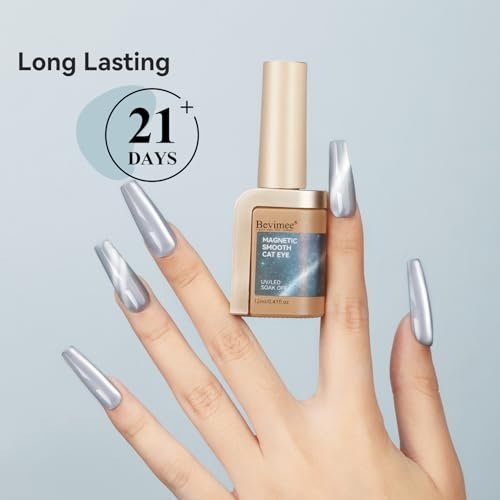 Cat Eye Gel Nail Polish Moonlight Magnetic Nail Polish Gel S...