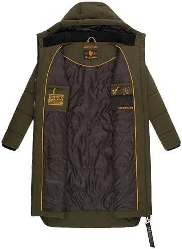 Women's Long Quilted Jacket for Winter | Puffy Winter Coat i...