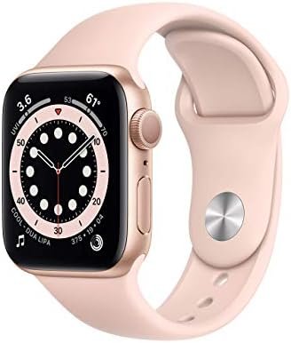 Apple Watch Series 6 (GPS, 40mm) - Gold Aluminum Case with P...