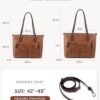 LOVEVOOK Purses Tote Bag for Women, Handbags Large Shoulder ...