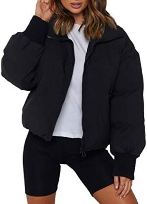 UANEO Puffer Jacket Womens Oversized Cropped Puffy Quilted W... UANEO Puffer Jacket Womens Oversized Cropped Puffy Quilted W...