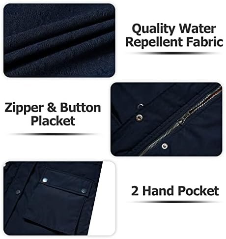 Women's Fur Hood Winter Parka Thicken Winter Jacket Coat Hoo...