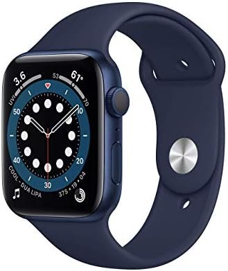 Apple Watch Series 6 (GPS, 44mm) - Blue Aluminum Case with D...