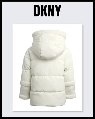 DKNY Infant Toddler Baby Girls' Winter Coat- Polar Fleece Li...