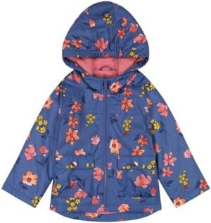 Carter's Girls Midweight Jacket, Warm, Hooded, Water-Resista... Carter's Girls Midweight Jacket, Warm, Hooded, Water-Resista...