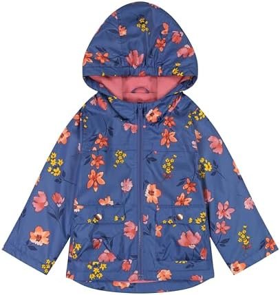Carter's Girls Midweight Jacket, Warm, Hooded, Water-Resista...