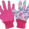 2 Pairs of HANDLANDY Kids Gardening Gloves Foam Rubber Coate...