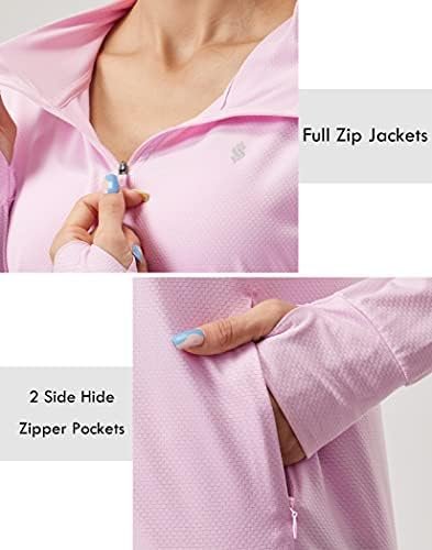 Soothfeel Women's UPF 50+ Sun Protection Hoodie Jacket Light...