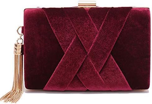 CARIEDO Women's Evening Handbag Clutch Bridal Purse for Wedd...
