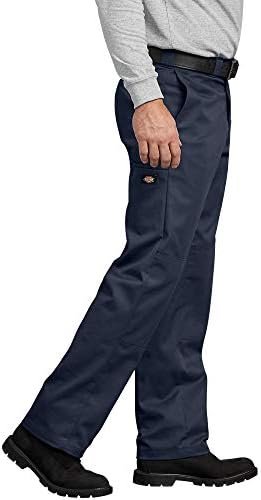 Dickies Men's Regular straight fit double knee stretch twill...