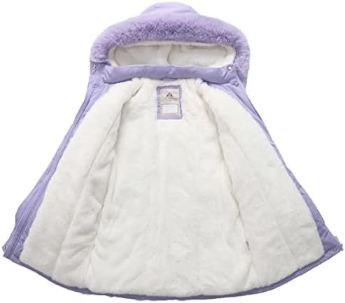 Girl's Long Coat Waterproof Winter Kids Outerwear Warm Parka...