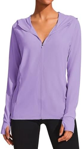 COOrun Women's UPF 50+ Sun Protection Hoodie Jackets Full Zi... COOrun Women's UPF 50+ Sun Protection Hoodie Jackets Full Zi...