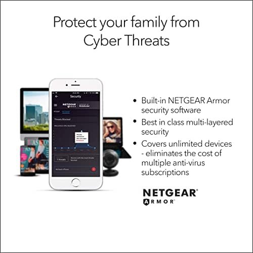 Netgear NETGEAR RAX50-100NAR Nighthawk 6-Stream AX5400 WiFi ...