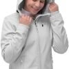 33,000ft Women's Softshell Jacket, Fleece Lined Warm Jacket ...