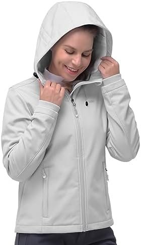 33,000ft Women's Softshell Jacket, Fleece Lined Warm Jacket ...