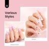Beetles Neutral Gel Nail Polish 15ml Nude Pink Polish Set Pi...