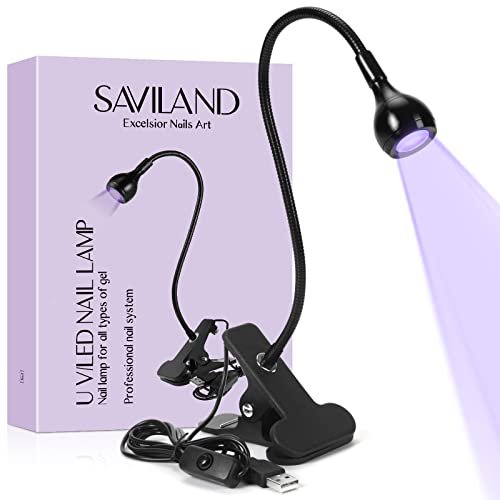 SAVILAND U V LED Nail Lamp – Mini Led Nail Lamp Gel Lamp for...