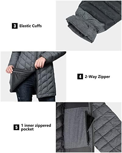 Outdoor Ventures Women's Maryan Hooded Ultra Lightweight War...