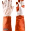 Gastody- Long Sleeve Leather Gardening Gloves, Multipurpose...