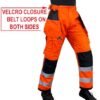 Notus Men's Work Safety Pants High Visibility Cordura Knee R...