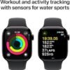 Apple Watch Series 10 [GPS 42mm case] Smartwatch with Jet Bl...